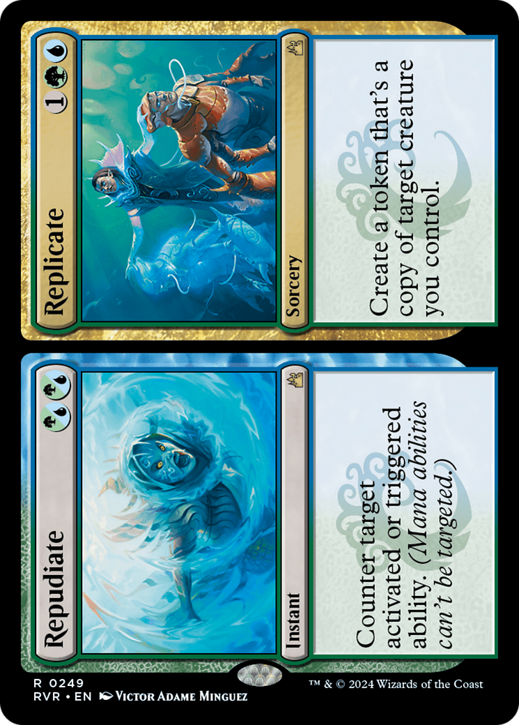 Repudiate // Replicate [Ravnica Remastered] | Eastridge Sports Cards & Games