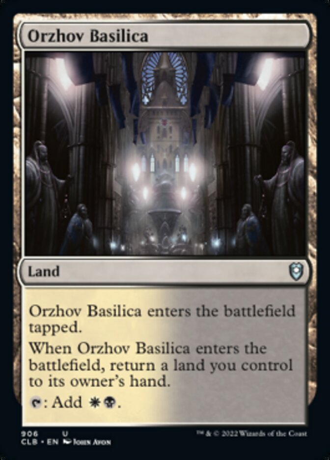 Orzhov Basilica [Commander Legends: Battle for Baldur's Gate] | Eastridge Sports Cards & Games