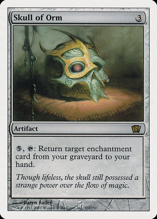 Skull of Orm [Eighth Edition] | Eastridge Sports Cards & Games