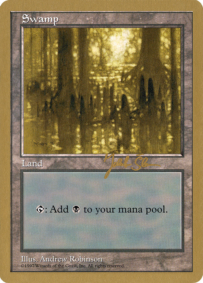 Swamp (js438) (Jakub Slemr) [World Championship Decks 1997] | Eastridge Sports Cards & Games