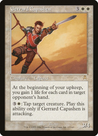 Gerrard Capashen [Apocalypse] | Eastridge Sports Cards & Games