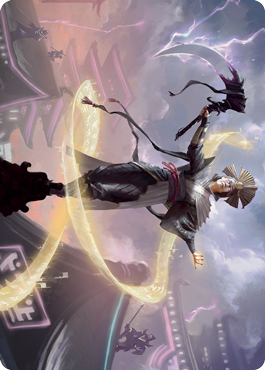 Naomi, Pillar of Order Art Card [Kamigawa: Neon Dynasty Art Series] | Eastridge Sports Cards & Games