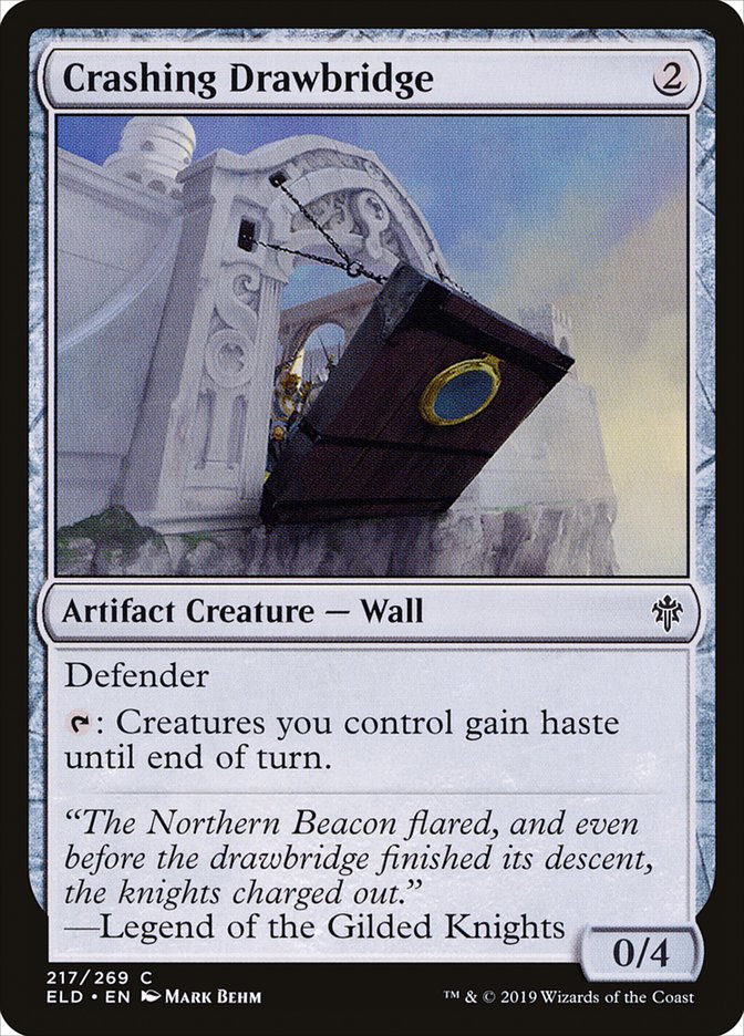 Crashing Drawbridge [Throne of Eldraine] | Eastridge Sports Cards & Games