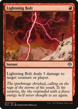 Lightning Bolt [Archenemy: Nicol Bolas] | Eastridge Sports Cards & Games