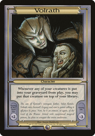 Volrath (Oversize) [Vanguard Series] | Eastridge Sports Cards & Games
