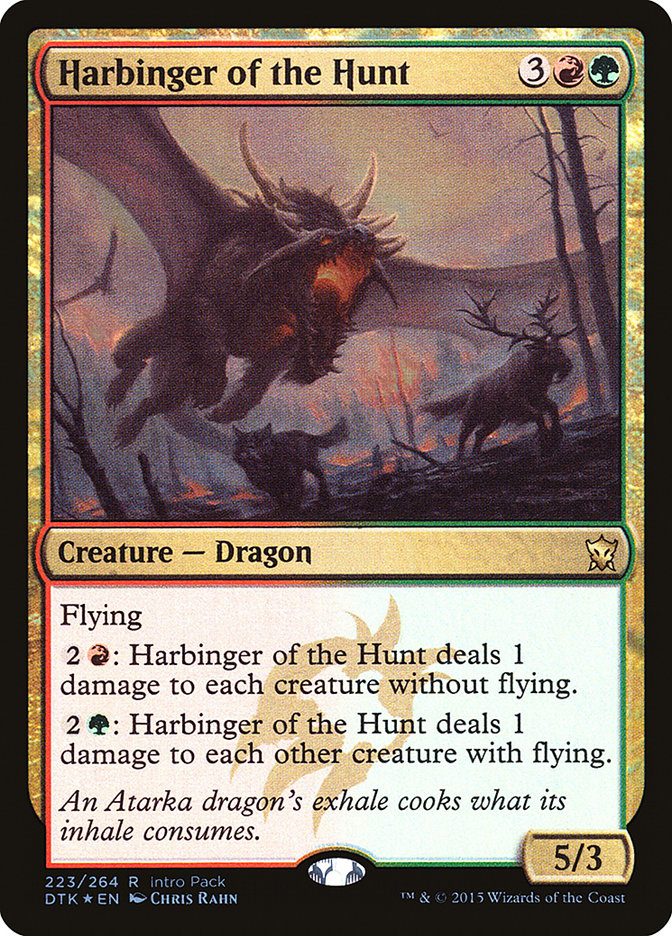 Harbinger of the Hunt (Intro Pack) [Dragons of Tarkir Promos] | Eastridge Sports Cards & Games