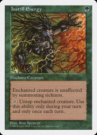 Instill Energy [Fifth Edition] | Eastridge Sports Cards & Games