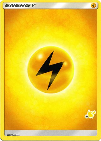 Lightning Energy (Pikachu Stamp #31) [Battle Academy 2020] | Eastridge Sports Cards & Games