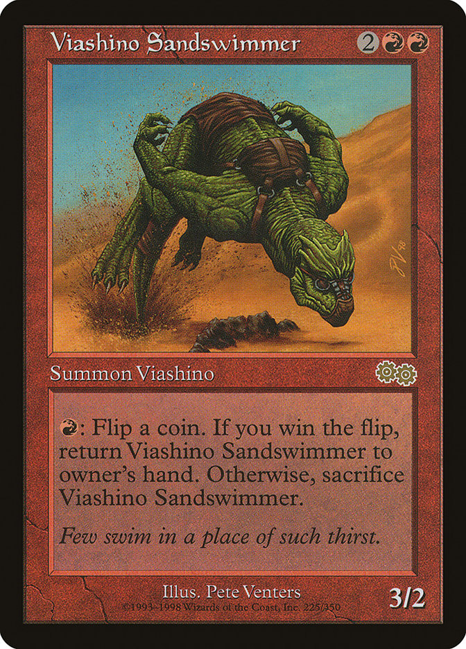 Viashino Sandswimmer [Urza's Saga] | Eastridge Sports Cards & Games