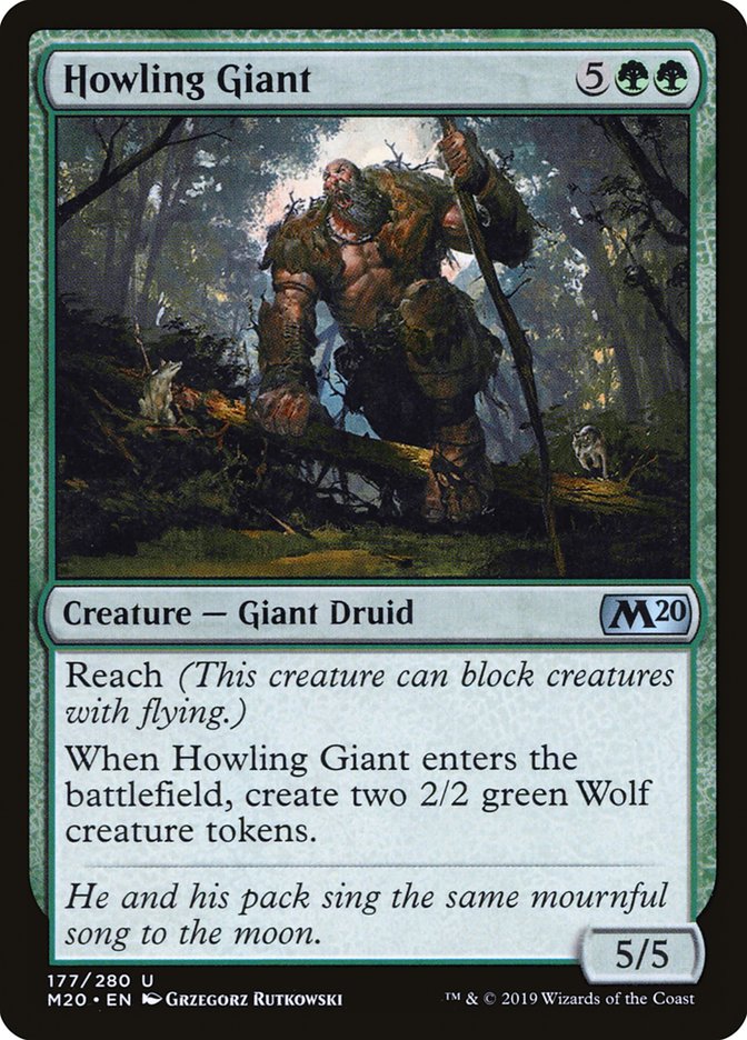 Howling Giant [Core Set 2020] | Eastridge Sports Cards & Games