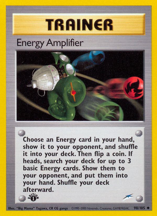 Energy Amplifier (98/105) [Neo Destiny 1st Edition] | Eastridge Sports Cards & Games