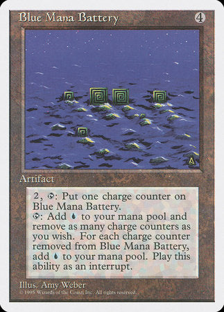 Blue Mana Battery [Fourth Edition] | Eastridge Sports Cards & Games