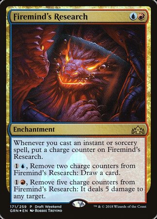 Firemind's Research [Guilds of Ravnica Promos] | Eastridge Sports Cards & Games
