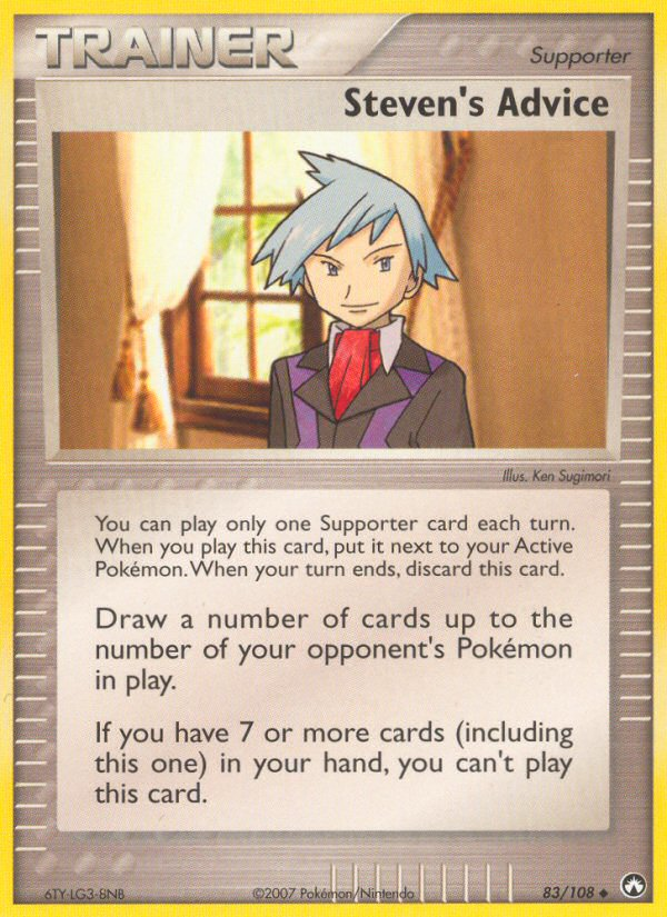 Steven's Advice (83/108) [EX: Power Keepers] | Eastridge Sports Cards & Games
