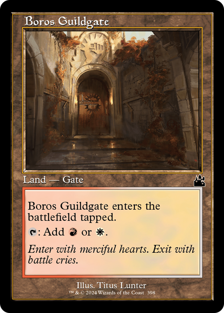 Boros Guildgate (Retro Frame) [Ravnica Remastered] | Eastridge Sports Cards & Games