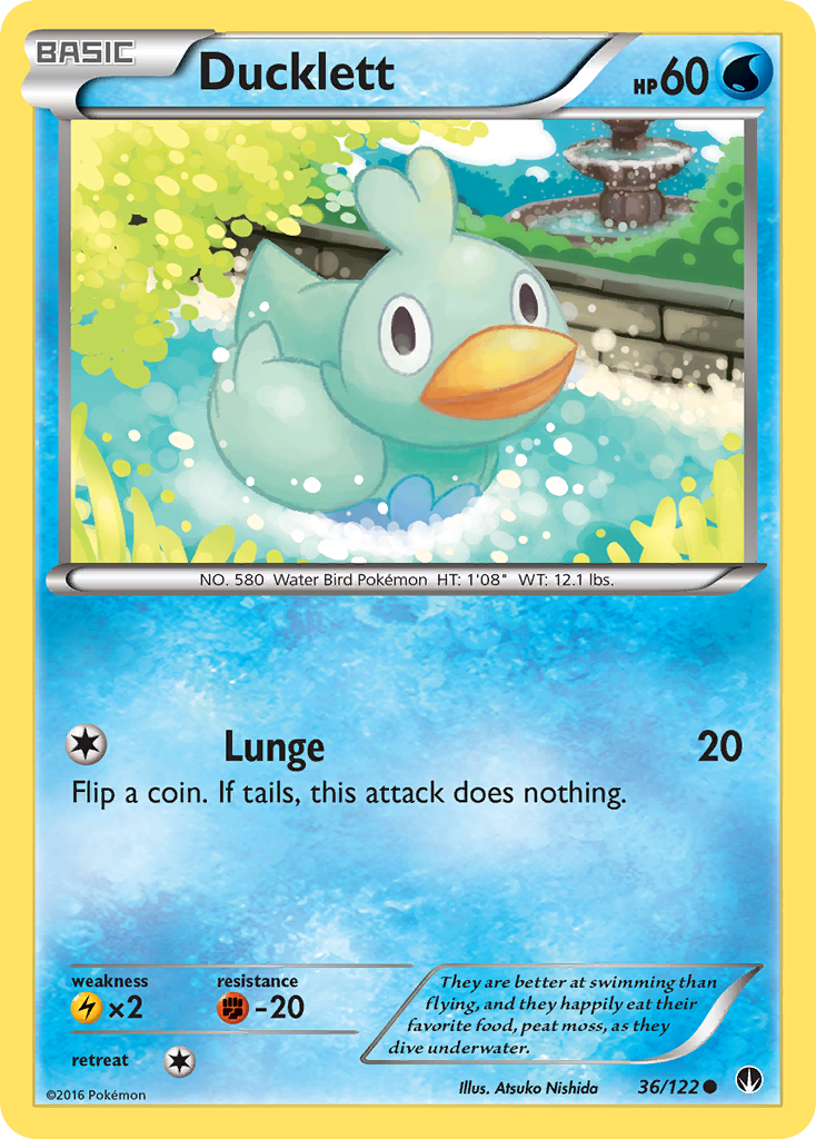 Ducklett (36/122) [XY: BREAKpoint] | Eastridge Sports Cards & Games