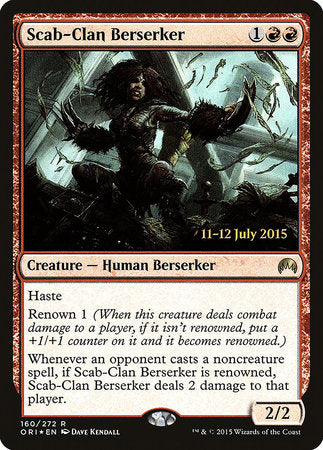 Scab-Clan Berserker [Magic Origins Promos] | Eastridge Sports Cards & Games