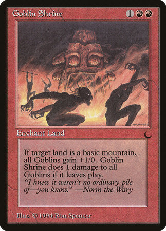 Goblin Shrine [The Dark] | Eastridge Sports Cards & Games