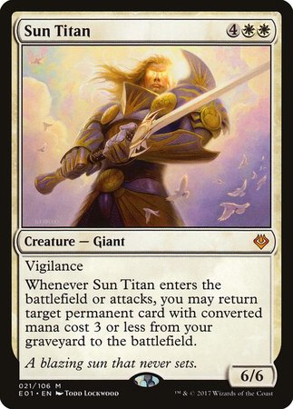 Sun Titan [Archenemy: Nicol Bolas] | Eastridge Sports Cards & Games