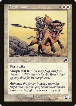 Daru Lancer [Onslaught] | Eastridge Sports Cards & Games