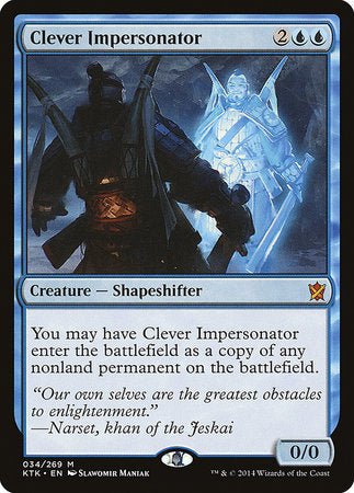 Clever Impersonator [Khans of Tarkir] | Eastridge Sports Cards & Games