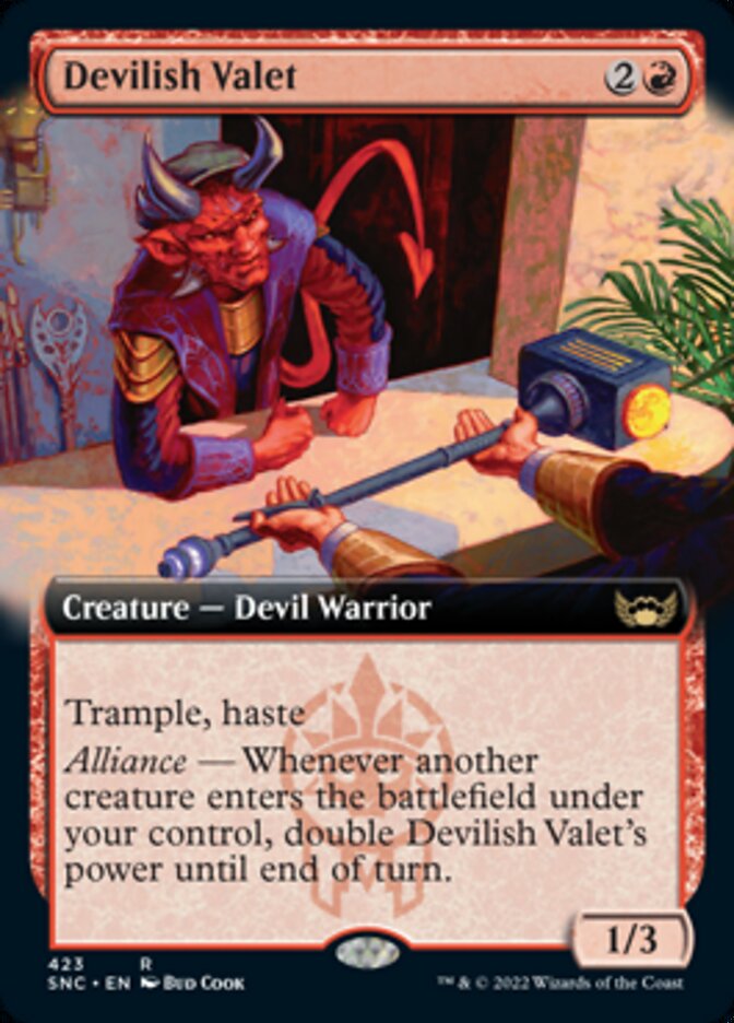 Devilish Valet (Extended Art) [Streets of New Capenna] | Eastridge Sports Cards & Games