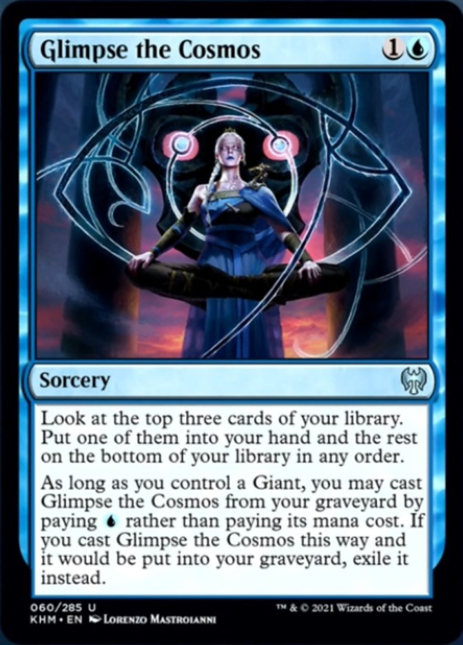 Glimpse the Cosmos [Kaldheim] | Eastridge Sports Cards & Games