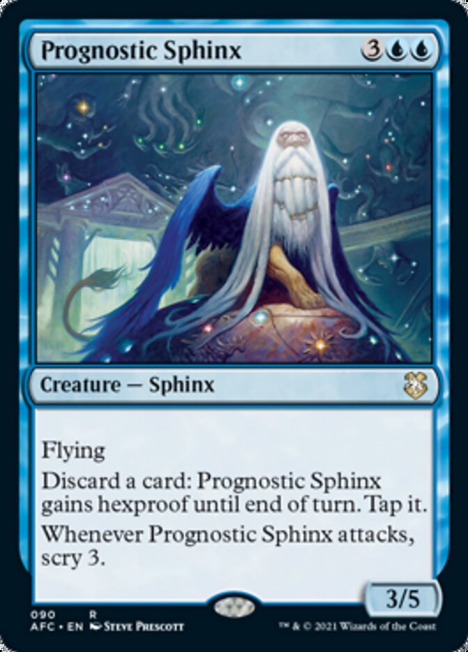 Prognostic Sphinx [Dungeons & Dragons: Adventures in the Forgotten Realms Commander] | Eastridge Sports Cards & Games