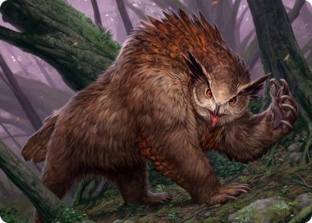 Owlbear Art Card [Dungeons & Dragons: Adventures in the Forgotten Realms Art Series] | Eastridge Sports Cards & Games
