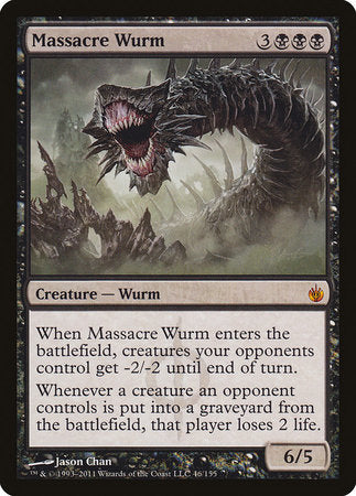 Massacre Wurm [Mirrodin Besieged] | Eastridge Sports Cards & Games