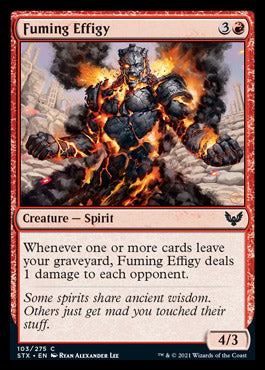 Fuming Effigy [Strixhaven: School of Mages] | Eastridge Sports Cards & Games