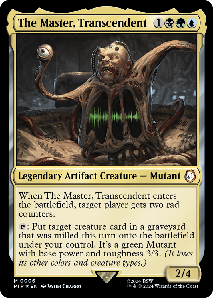 The Master, Transcendent [Fallout] | Eastridge Sports Cards & Games