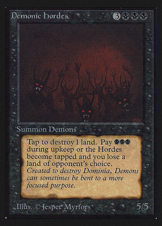 Demonic Hordes (CE) [Collectors’ Edition] | Eastridge Sports Cards & Games