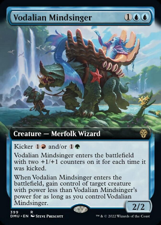 Vodalian Mindsinger (Extended Art) [Dominaria United] | Eastridge Sports Cards & Games