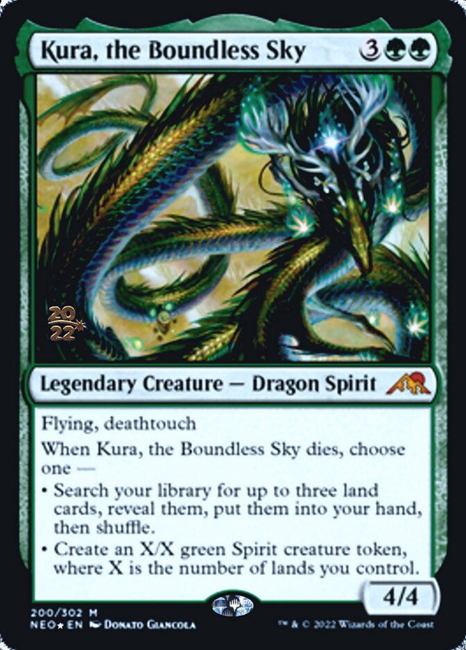 Kura, the Boundless Sky [Kamigawa: Neon Dynasty Prerelease Promos] | Eastridge Sports Cards & Games