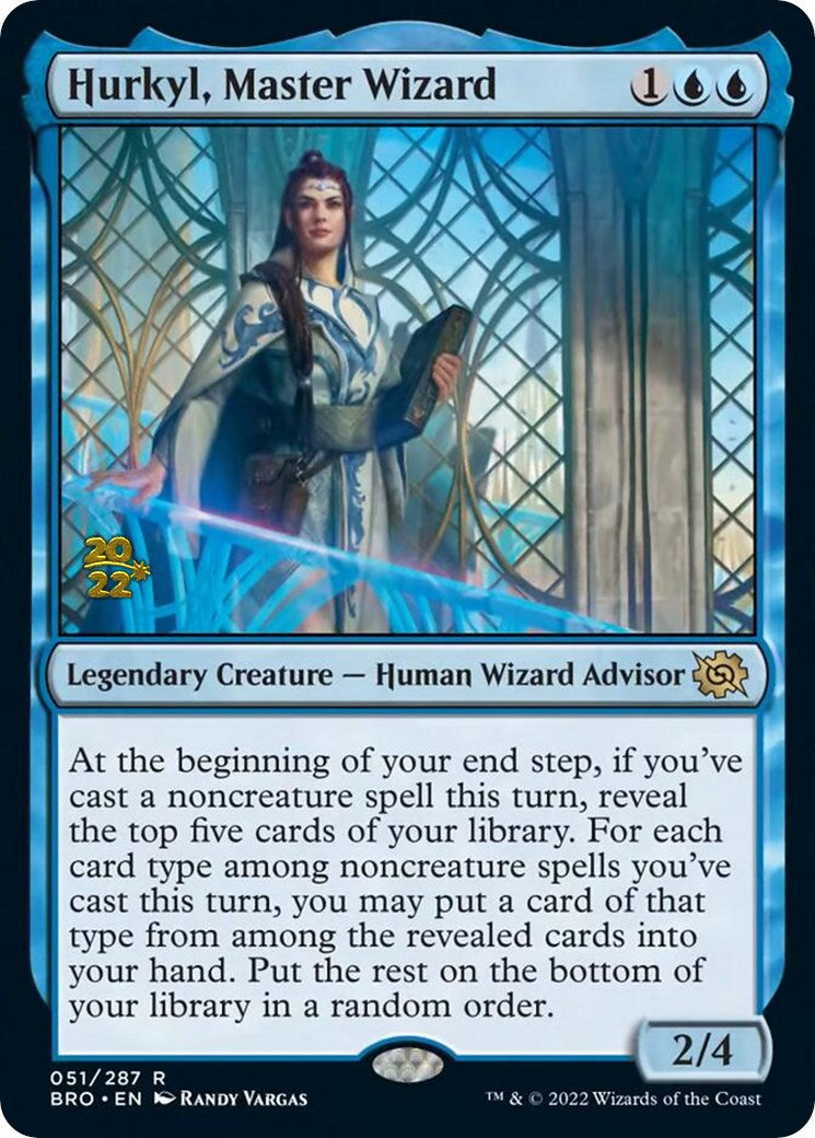 Hurkyl, Master Wizard [The Brothers' War: Prerelease Promos] | Eastridge Sports Cards & Games