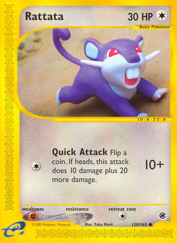 Rattata (128/165) [Expedition: Base Set] | Eastridge Sports Cards & Games