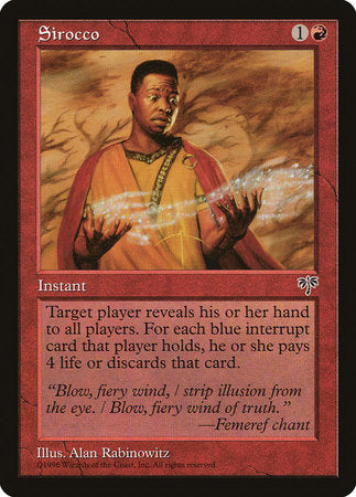 Sirocco [Mirage] | Eastridge Sports Cards & Games