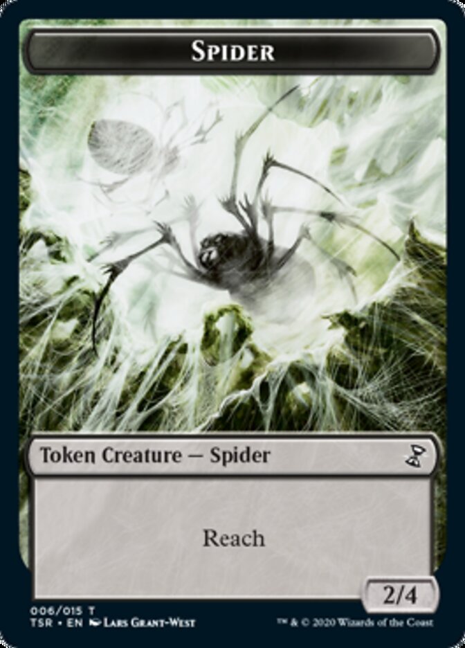 Spider Token [Time Spiral Remastered Tokens] | Eastridge Sports Cards & Games