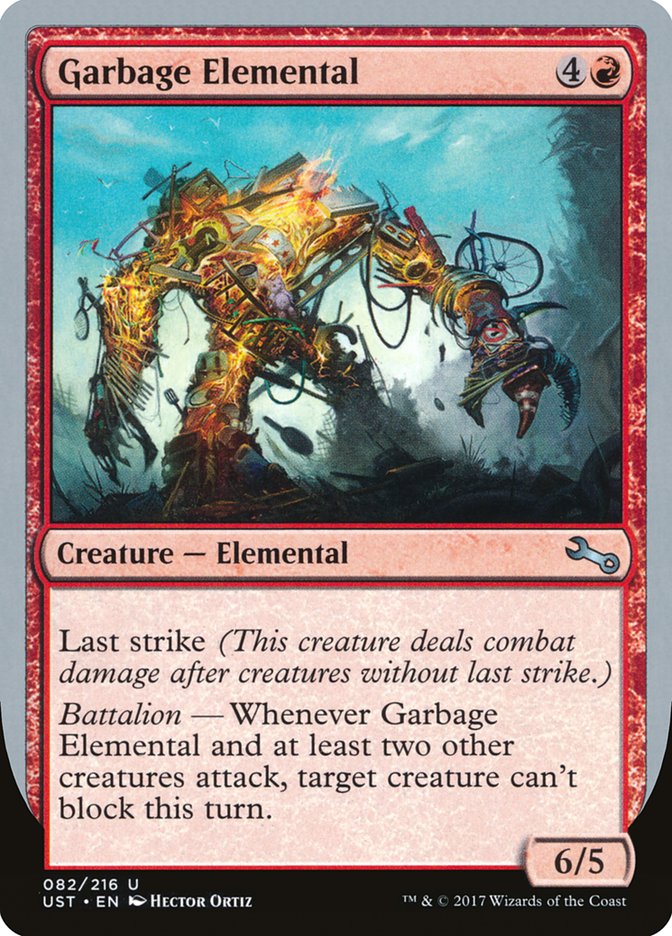 Garbage Elemental (6/5 Creature) [Unstable] | Eastridge Sports Cards & Games