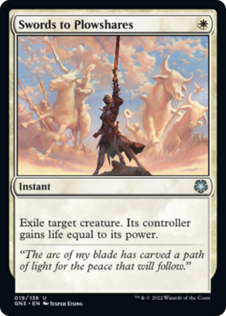 Swords to Plowshares [Game Night: Free-for-All] | Eastridge Sports Cards & Games