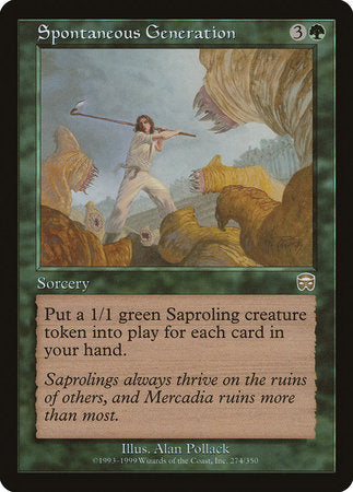Spontaneous Generation [Mercadian Masques] | Eastridge Sports Cards & Games
