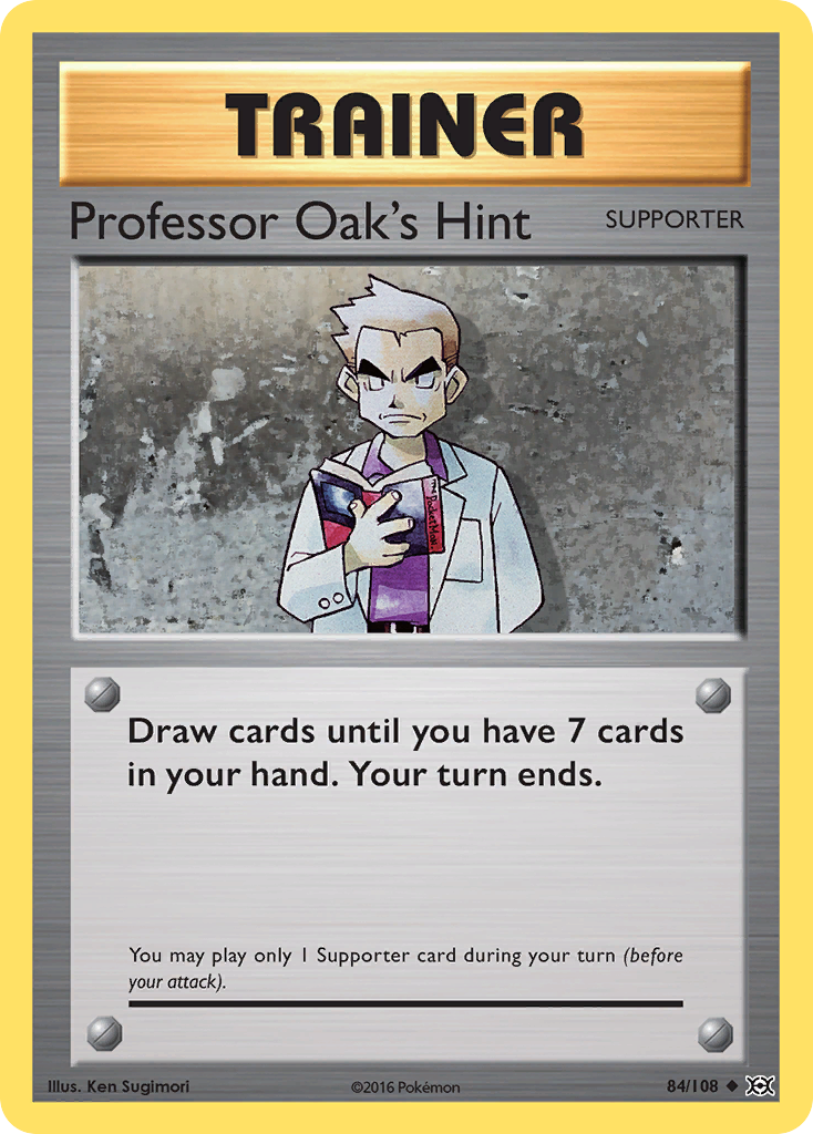 Professor Oak's Hint (84/108) [XY: Evolutions] | Eastridge Sports Cards & Games