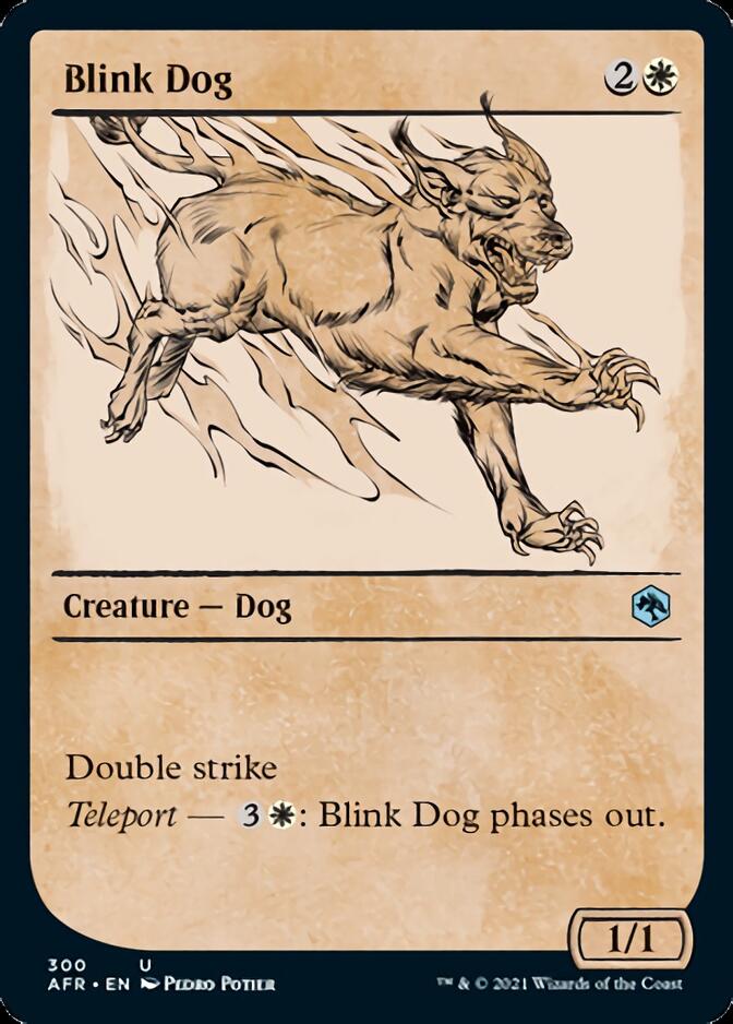 Blink Dog (Showcase) [Dungeons & Dragons: Adventures in the Forgotten Realms] | Eastridge Sports Cards & Games