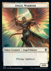 Kor Warrior // Angel Warrior Double-sided Token [Commander Legends: Battle for Baldur's Gate Tokens] | Eastridge Sports Cards & Games