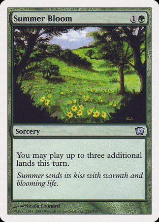 Summer Bloom [Ninth Edition] | Eastridge Sports Cards & Games