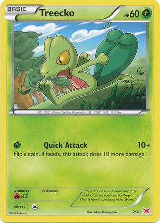Treecko (7/30) [XY: Trainer Kit 2 - Latias] | Eastridge Sports Cards & Games