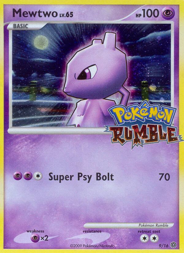 Mewtwo (9/16) [Pokémon Rumble] | Eastridge Sports Cards & Games