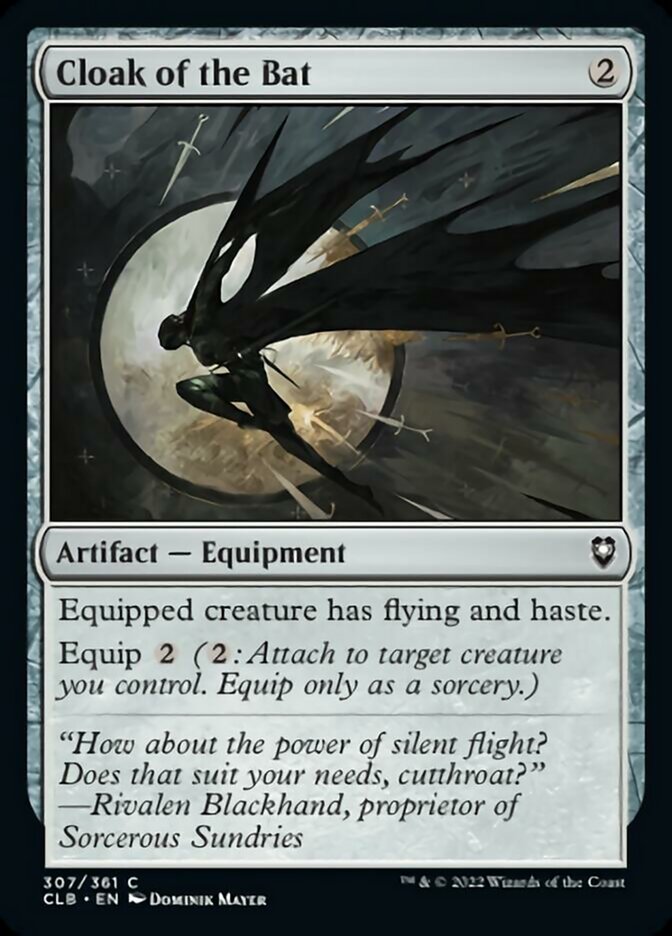 Cloak of the Bat [Commander Legends: Battle for Baldur's Gate] | Eastridge Sports Cards & Games