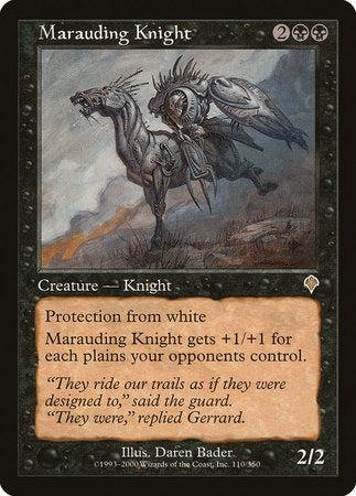 Marauding Knight [Invasion] | Eastridge Sports Cards & Games